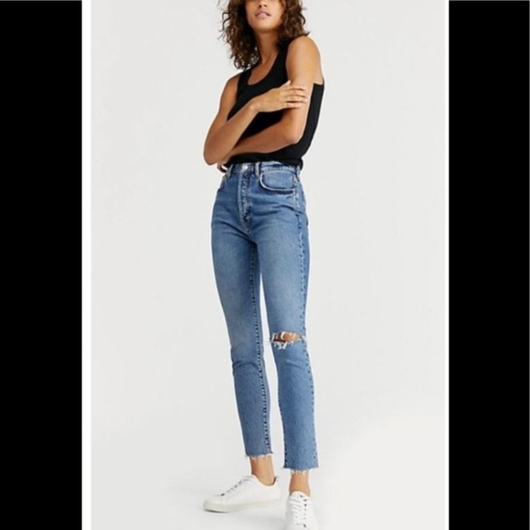 Free People X We The Free Stella High Rise Skinny Jean, Size 24 - Picture 1 of 12